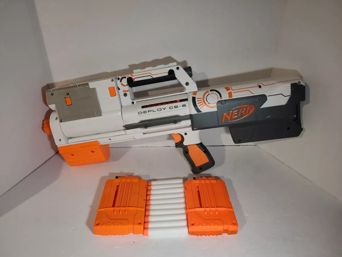 Nerf N-Strike Deploy CS-6 Dart Blaster Gun Tactical Flood Light