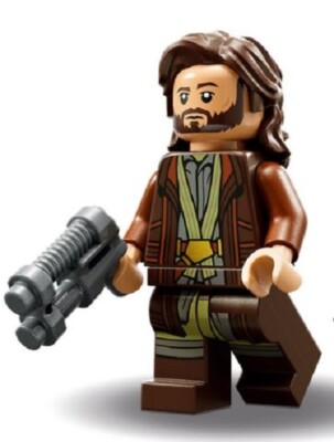 NEW LEGO Star Wars Cassian Andor - Minifig w/blaster Ambush on Ferrix ...