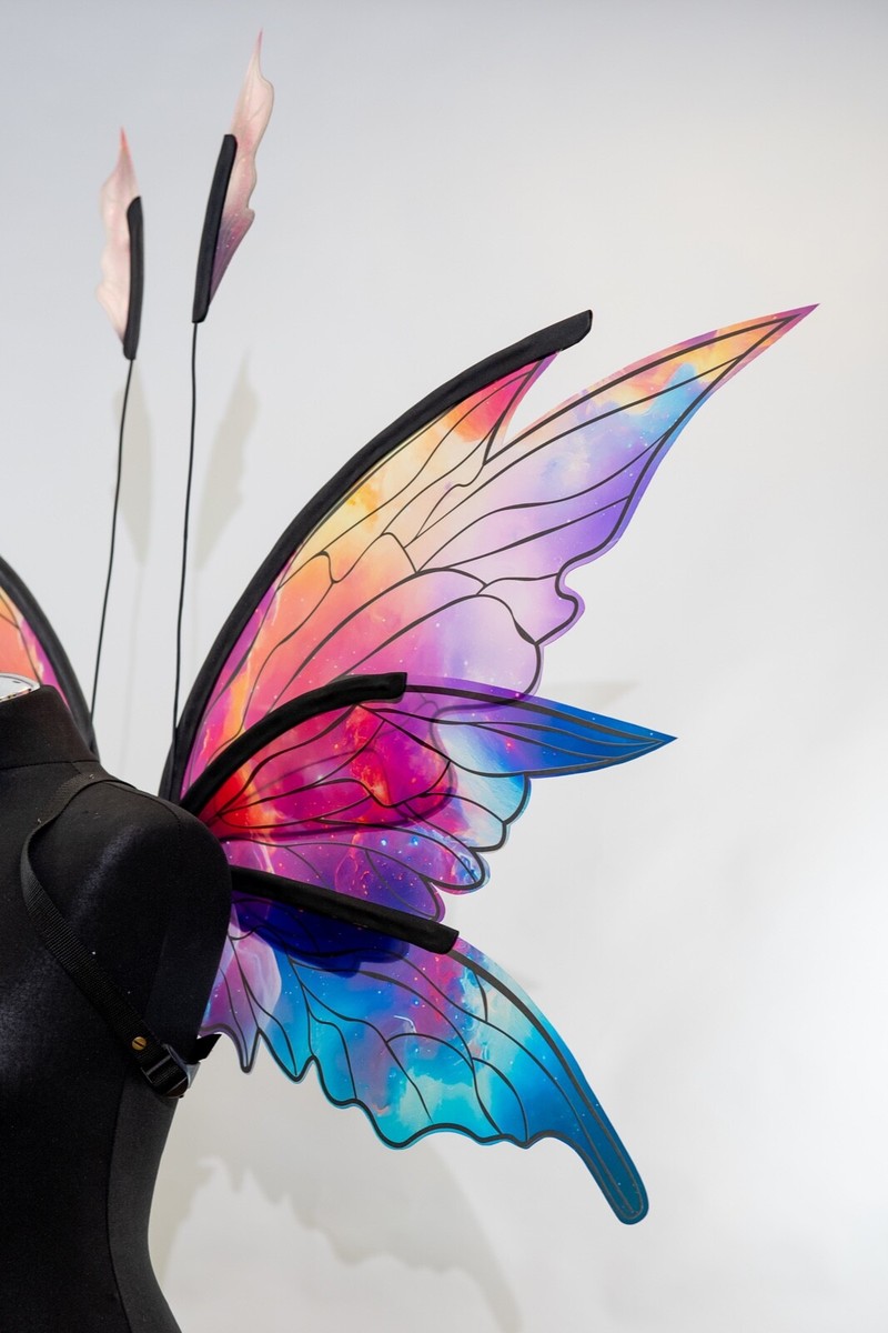HIQE-FL Ailes dange Adulte,Ailes de Fée Enfant,Fairy Wings Adult,Ai