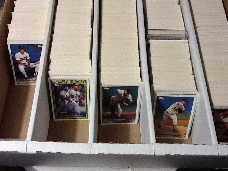 Topps Baseball Commons 1993, 1994 & 1995.....$.03 each