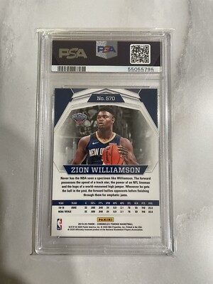 【PSA10】Zion Williamson RC Silver 2019-20 Zion Williamson Silver Prizm Rookie RC X4 Lot Psa 10