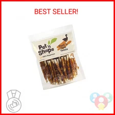 Pet 'n Shape Duck 'n Hide Twists - Duck Wrapped Rawhide Natural Dog Treats, Smal