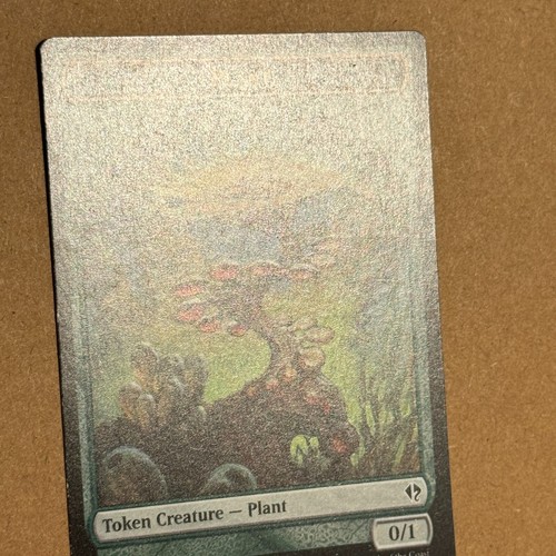 B3G3 ~ MTG ~ Plant Token ~ DDP Duel Decks Zendikar vs Eldrazi ~ #080 ~ 2015 ~ MP - Picture 7 of 12