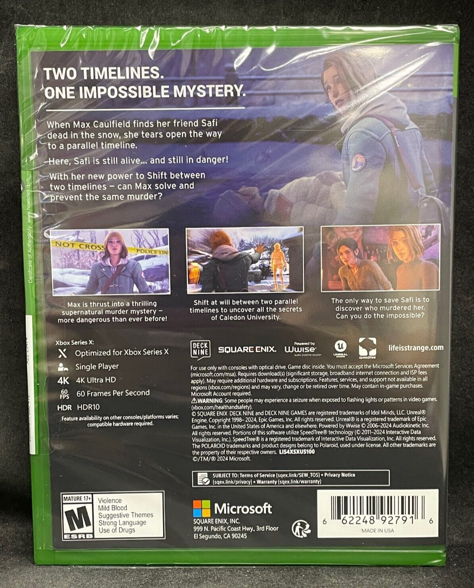 Life is Strange: Double Exposure (Xbox Series X) BRAND NEW