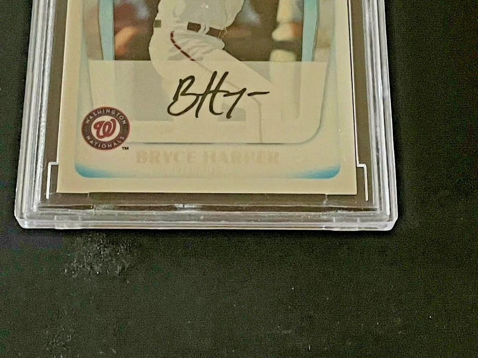 Bowman Chrome Prospects Bryce Harper 2011 novato--calificado---- BCCG como nuevo 10  Foto 3 de 4
