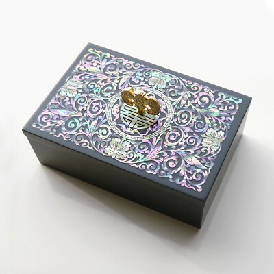 New in Box Design Chosun Mother of Pearl Box