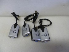 LOT OF 4 SIIG USB 2.0 to VGA External Video Adapter USB to VGA Converter