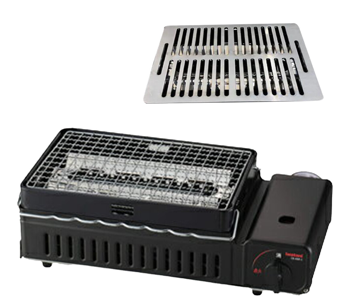 Iwatani ABURIYA 2 Portable Gas Grill Stove CBABR2 Barbecue BBQ Teppanyaki Set eBay