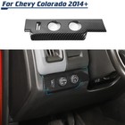 Carbon Fiber Headlight Switch Cover Trim For Chevy Colorado/GMC Canyon 2014-2022