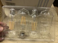 3Vintage LED Edison Bulbs 60 Watt Equivalent 6W Dimmable LED Filament Bulbs