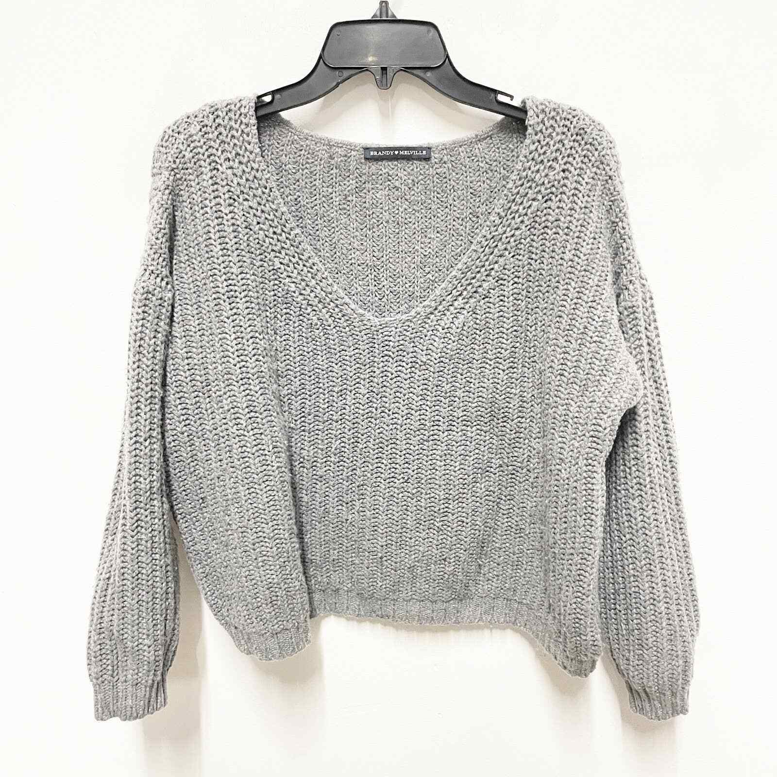 Long Sleeve Knitted Crop Sweater | eBay