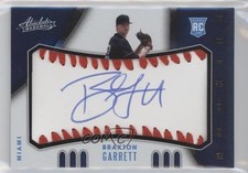 2021 Absolute Rookie Baseball Material Signatures 39/99 Braxton Garrett Auto 7m3