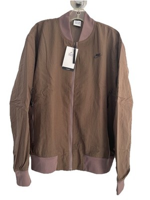 NWT Nike NSW Tech Pack Woven Oversized Fit Jacket DM6940-004 Men s Medium Brown