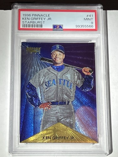1996 Pinnacle - Starburst Ken Griffey Jr #41 PSA 9