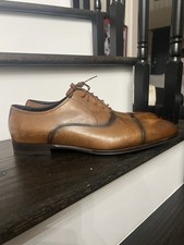 To Boot New York Adam Derrick Men's Brown Leather Cap Toe Oxfords Size 12: 450