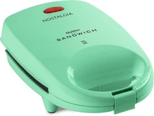 Mymini Personal Sandwich Maker, Nonstick Panini Press, Pizza Pockets Quesadillas
