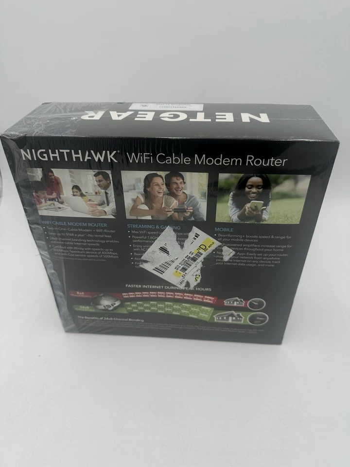 NETGEAR Nighthawk AC1900 Wifi 5 Up To 800Mbps 24x8 - Image 2 of 4