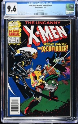 Uncanny X-Men Annual #17 (1993) Marvel Newsstand Edition CGC 9.6 NM+ White Pages