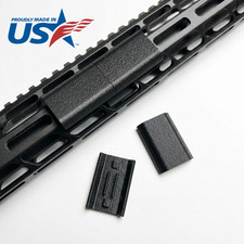 MLOK Rail Covers Low Profile Rifle Rail Covers SNAP-IN System Textured 4 Pack