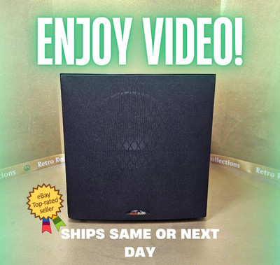 Polk Audio 10'' Powered Subwoofer PSW108 Pristine!!