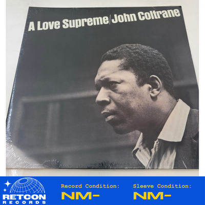 John Coltrane - A Love Supreme Vinyl LP Near Mint (NM or M-)/Near