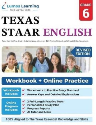 Lumos Learning  Grade 6 English Language Arts Literacy (ELA) Pract (Taschenbuch)