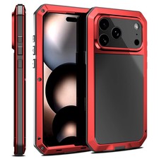 Heavy Duty Gorilla Metal Case Shockproof For iPhone 17 Pro Max 16 15 14 13 12 SE