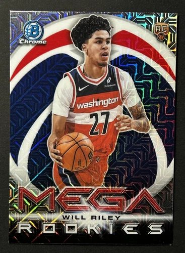 WILL RILEY 2025-26 BOWMAN CHROME MEGA ROOKIES MOJO REFRACTOR #MR-21