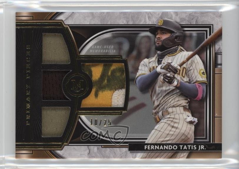 2021 Topps Museum Collection Gold 10/25 Fernando Tatis Jr #SPQR-FTJ 4f5