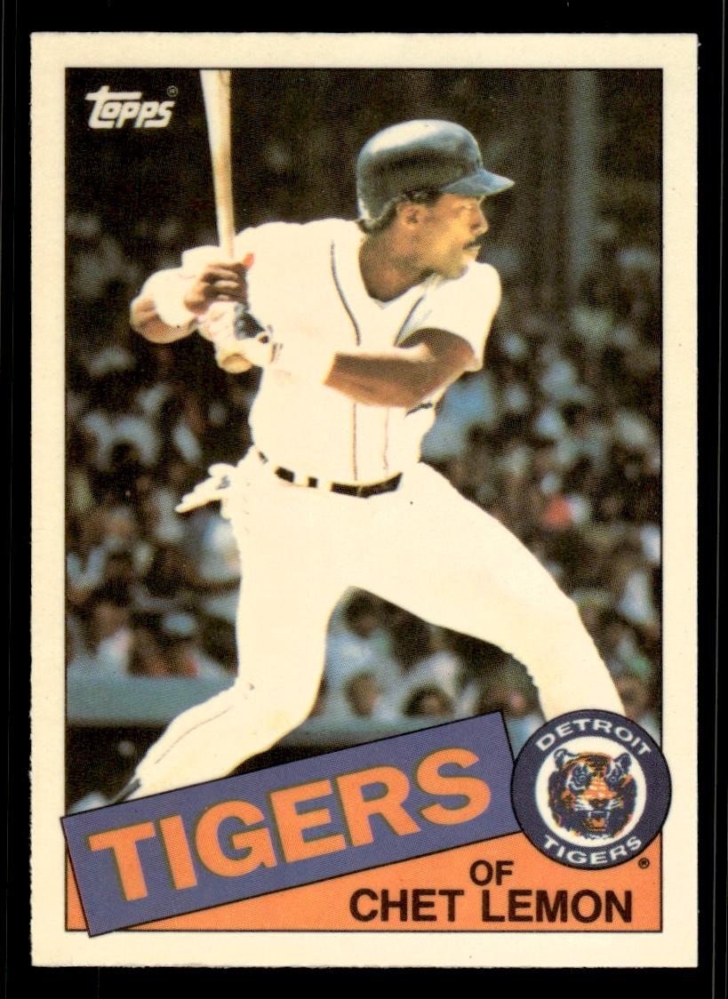 1985 Topps Tiffany Limited Ed. #20 Chet Lemon *Fresh from Box!*