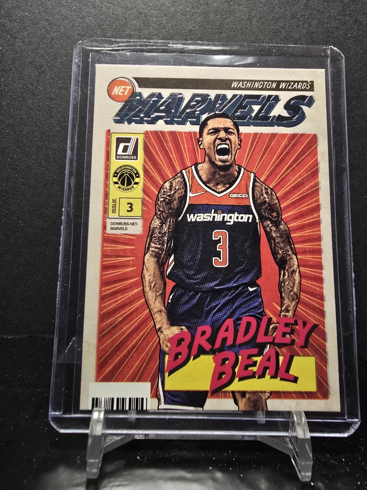 122139 - 2019-20 Panini Donruss Net Marvels Bradley Beal #7