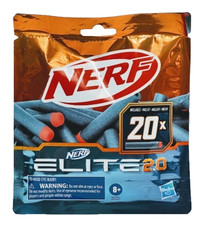 NERF Elite 2.0 Refill Darts Pack 20 Count Foa...
