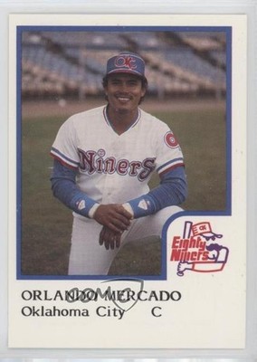 1986 ProCards Oklahoma City Eighty Niners Orlando Mercado 2s4