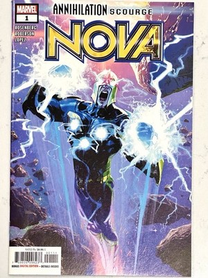 Marvel s ANNIHILATION SCOURGE: NOVA #1 - 1st PRINT  (2019) NRMT-MT