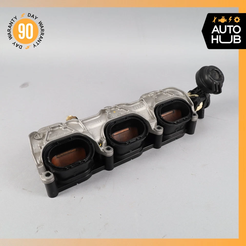 Colector de admisión inferior derecho híbrido Porsche Cayenne 958 Panamera con soporte OEM Foto 2 de 4