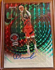 2025-26 Topps Finest Jamal Shead Colossal Shots Green Geometric Autograph /75