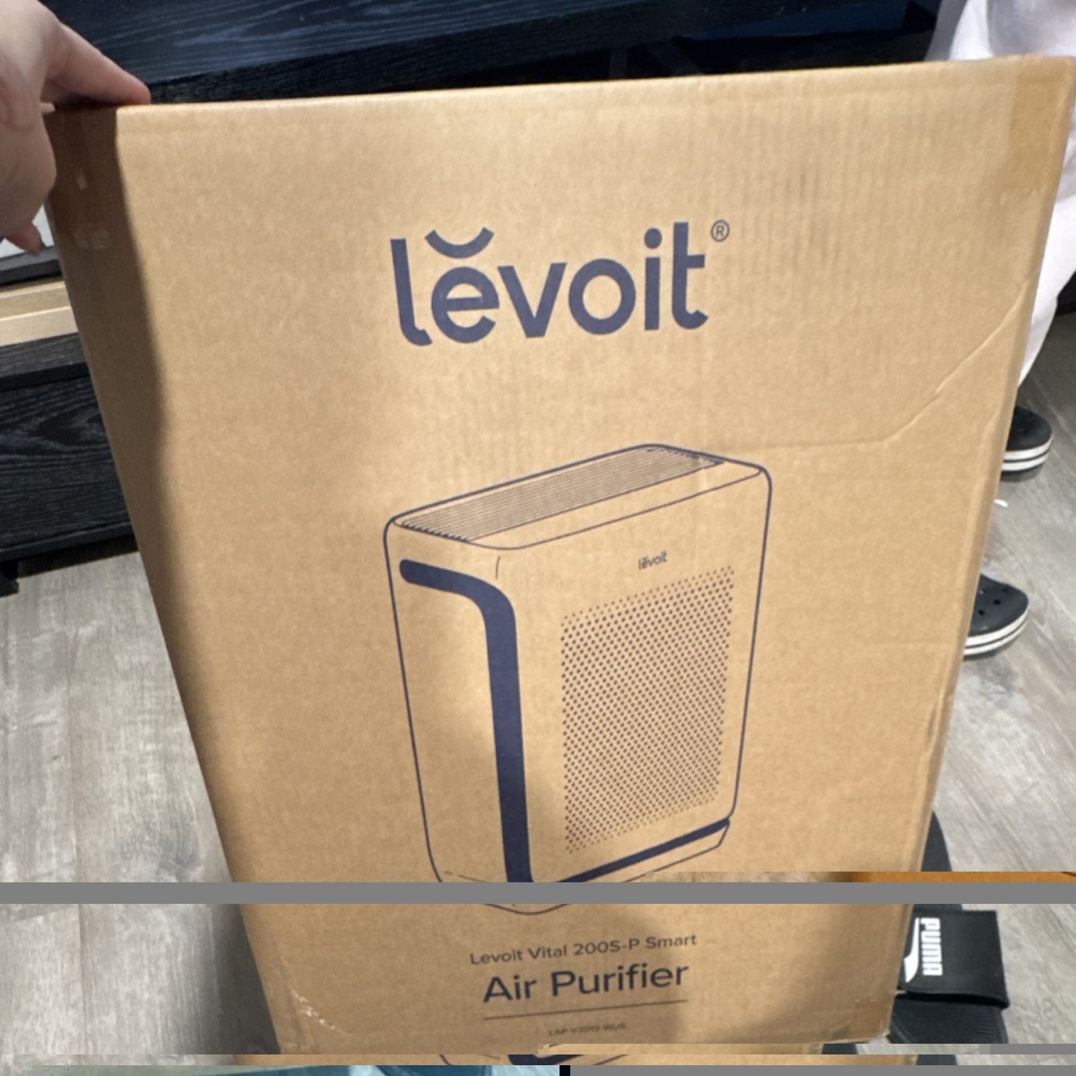 Levoit 空気清浄機 LAP-V201S-WUS ホワイト　「6574 Levoit Vital 200S-P Smart Air Purifier LAP-V201S-WUS with Advanced