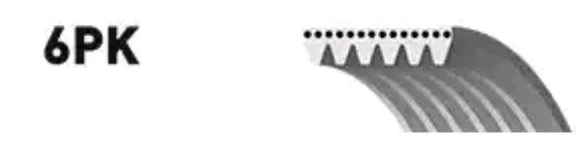VRIBBED BELT 6PK1070 FOR MITSUBISHI ETERNA SIGMA GALANT/Mk SKODA OCTAVIA VW - Image 42