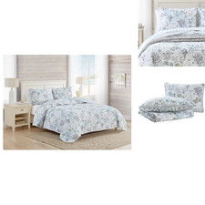 Bahama - Set Woven Bedding Matching Pillowcases Medium Weight