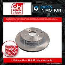 2x Brake Discs Pair Vented fits INFINITI Q50 2.2D Rear 2013 on 651.930 308mm Set