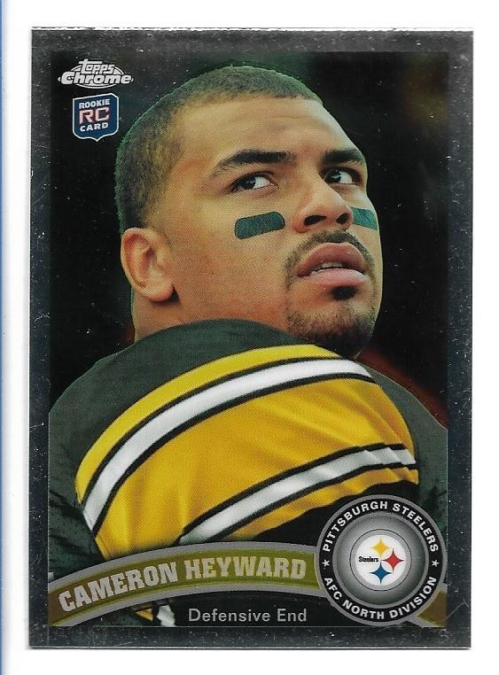 Cameron Heyward 2011 Topps Chrome Rookie #117 - Pittsburgh Steelers RC