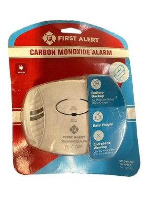 NEW SEALED  First Alert Carbon Monoxide Alarm CO605-3 Plug-in / battery backup