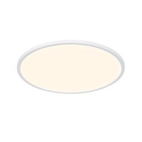 Moderne Flache Deckenleuchte In Weiß 1X24W Led 2200Lm IP54 3000K/4000K