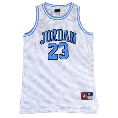 Jordan Brand #23 Michael Jordan Jersey Youth Large (12-13) White Carolina  Blue