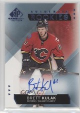 2015-16 SP Game-Used Authentic Rookies Blue Brett Kulak #201 Auto 2u3