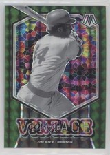 2021 Panini Mosaic Vintage Green Mosaic Prizm Jim Rice #V1 HOF 0w7