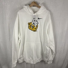 Nike Michigan Wolverines Legacy Logo Club Fleece Pullover Hoodie Size 3XL NWT