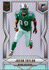 Jason Taylor #84 - Base Holo - 2025 Panini Elite - Miami Dolphins