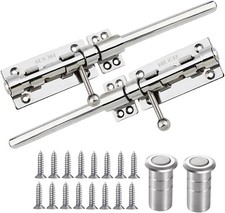 304SS Heavy Duty Slide Bolt Latch for Barn Gate Shed Garage