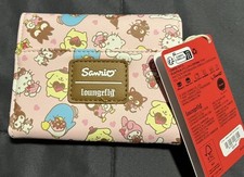 Loungefly Sanrio Hello Kitty And Friends Small Thin Tri-fold Wallet Nwt